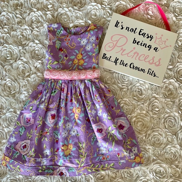 Other - NWT✨HANDMADE Little Girls Dress Size 4/5